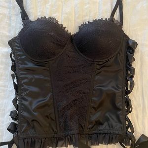 BLUSH sexy corset black M